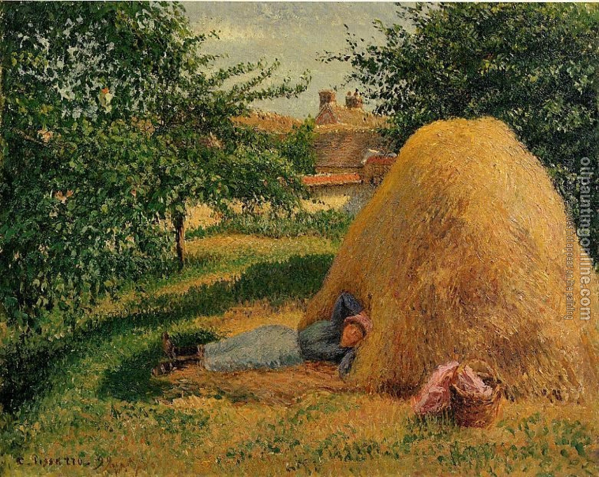 Pissarro, Camille - The Siesta